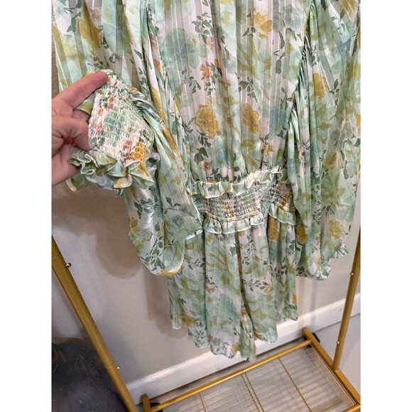 Elliatt Ophelia High-Neck Playsuit Romper M - Picture 4 of 10